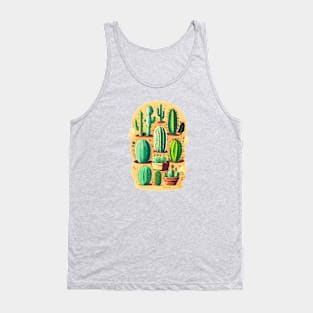 Small Little Cactus Tank Top